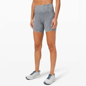 Lululemon Fast and Free Short 6" Ice Dye